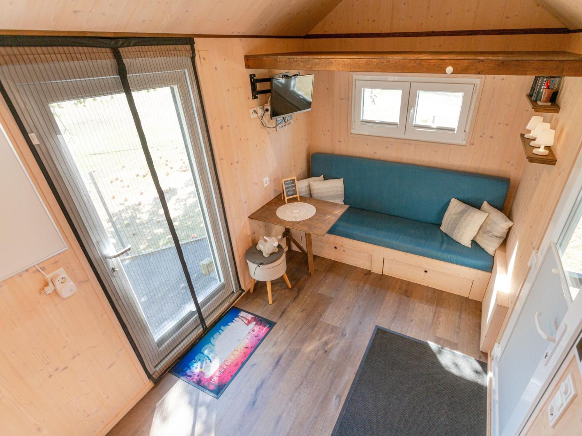 Tiny House Auf Der Alpaka Farm Villa Rubkow Exterior photo